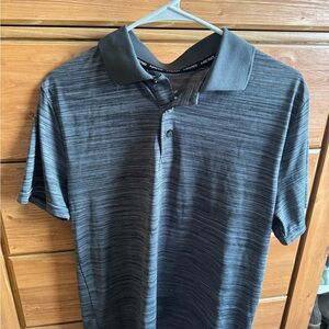 Head Men's Gray Striped Polo Shirt